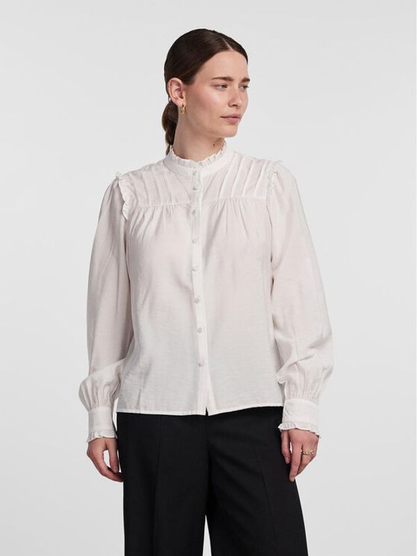 YAS YAS Риза 26030892 Бял Regular Fit