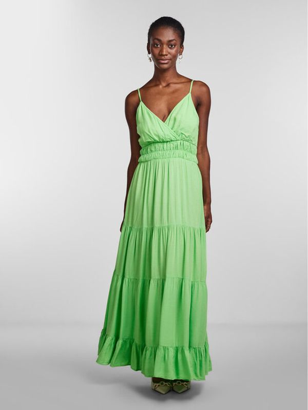 YAS YAS Рокля 26026350 Зелен Regular Fit