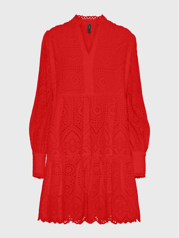 YAS YAS Рокля 26027162 Червен Regular Fit