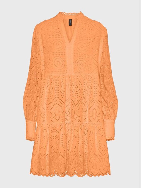 YAS YAS Рокля 26027162 Оранжев Regular Fit