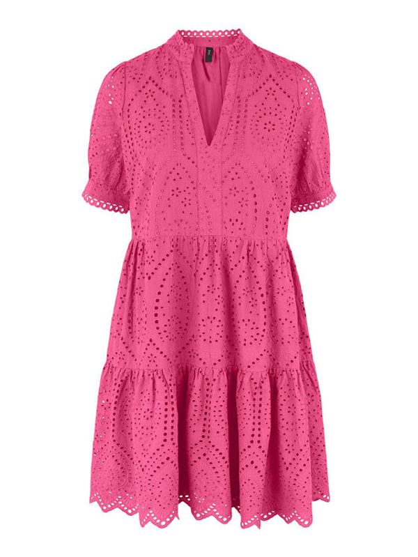 YAS YAS Рокля 26027163 Розов Regular Fit