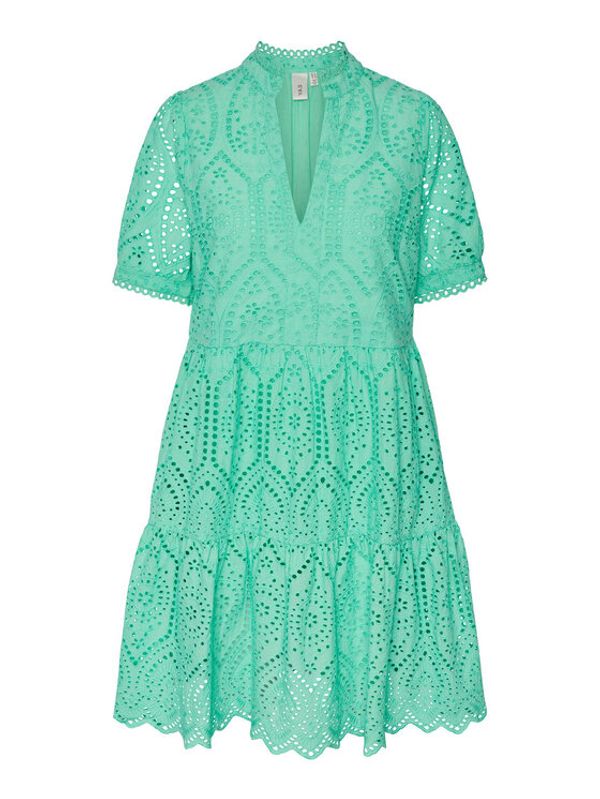 YAS YAS Рокля 26027163 Зелен Regular Fit