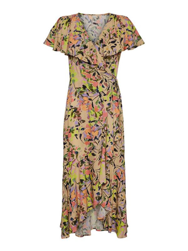 YAS YAS Рокля 26029386 Кафяв Regular Fit