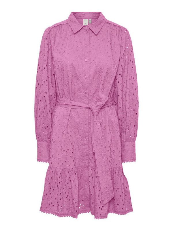 YAS YAS Рокля 26029394 Виолетов Regular Fit