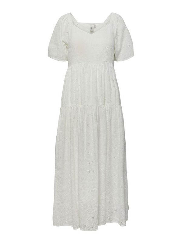 YAS YAS Рокля 26029550 Бял Loose Fit