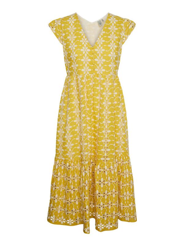 YAS YAS Рокля 26029615 Оранжев Regular Fit