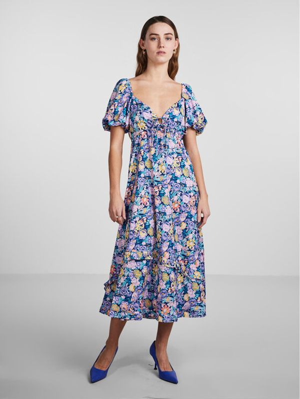 YAS YAS Рокля 26029641 Син Regular Fit