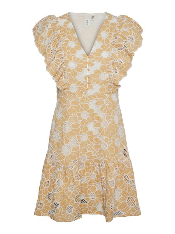 YAS YAS Рокля 26029705 Кафяв Regular Fit