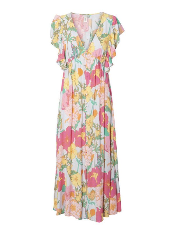 YAS YAS Рокля 26029717 Виолетов Regular Fit