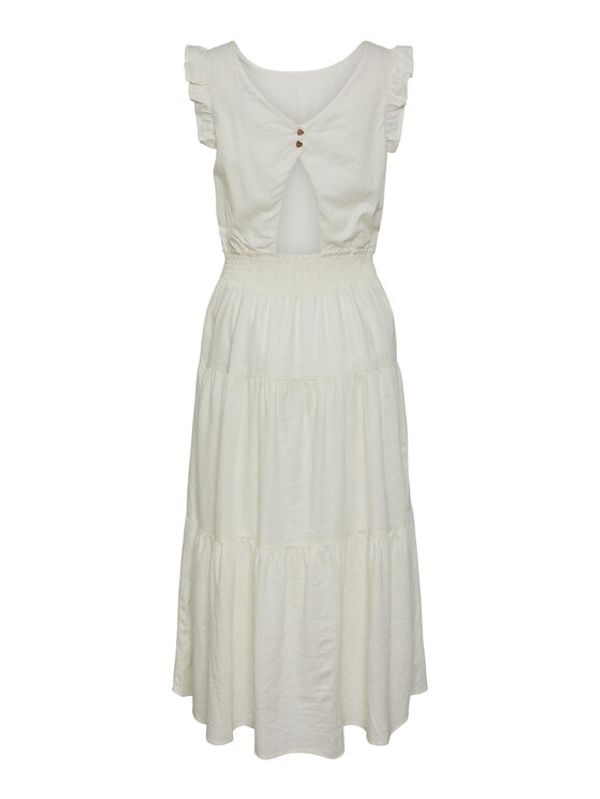 YAS YAS Рокля 26029902 Бял Regular Fit