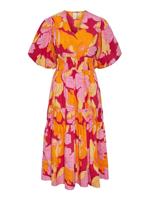 YAS YAS Рокля 26029918 Виолетов Regular Fit