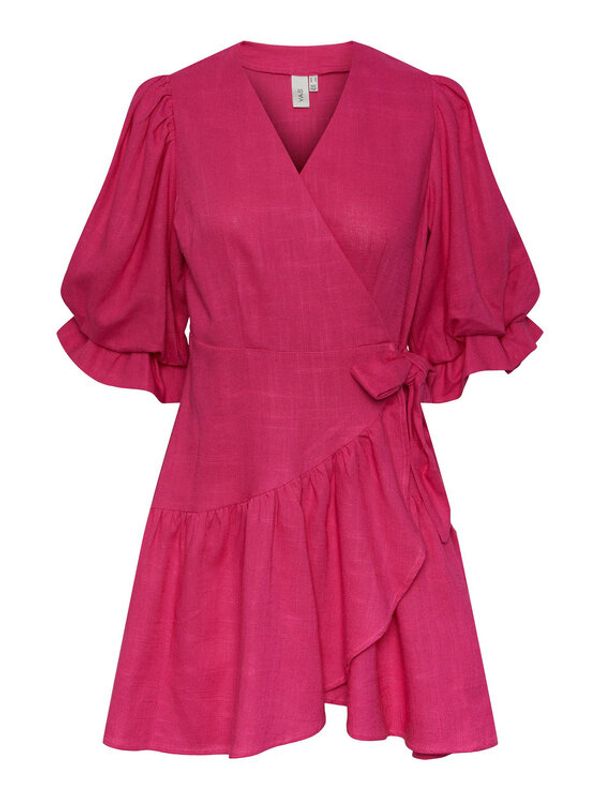 YAS YAS Рокля 26029985 Виолетов Regular Fit