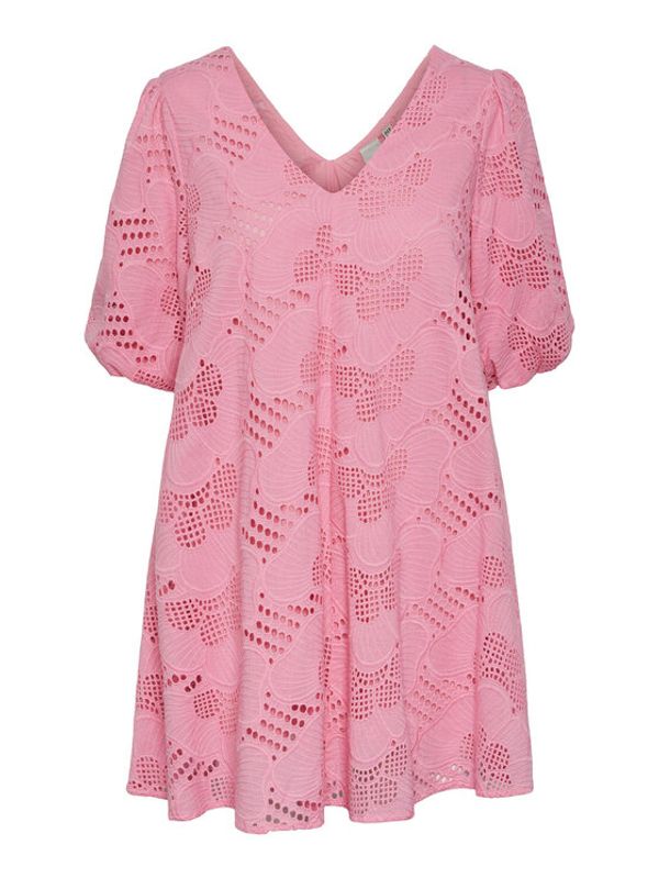 YAS YAS Рокля 26030105 Розов Loose Fit