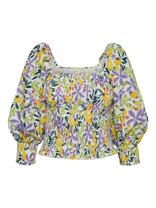 YAS YAS топ 26030680 Бял Regular Fit