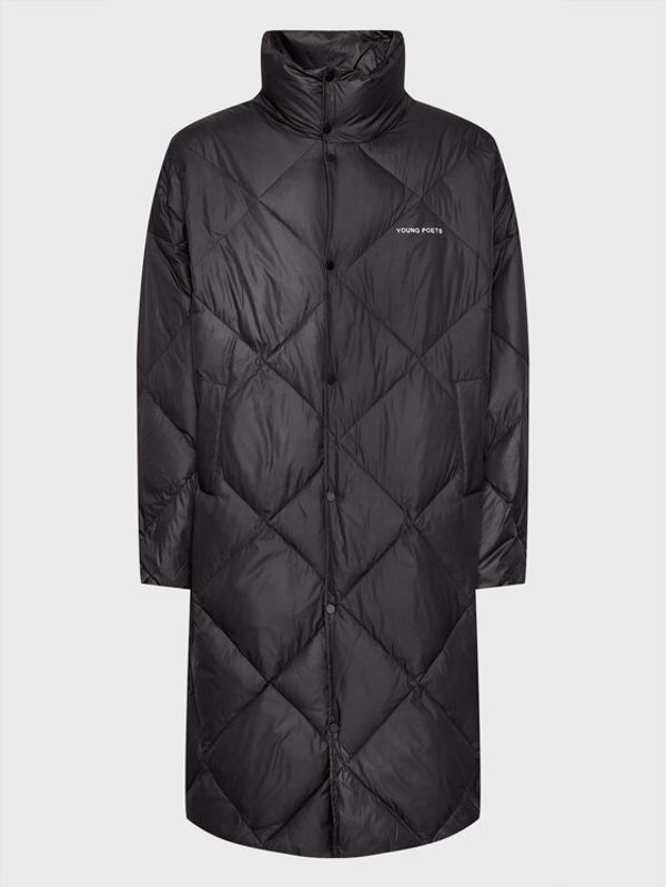 Young Poets Society Young Poets Society Пухено яке Liom 107625 Черен Regular Fit