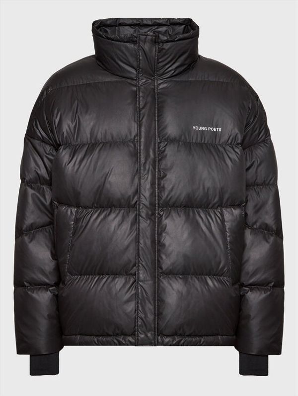 Young Poets Society Young Poets Society Пухено яке Mika 107623 Черен Regular Fit