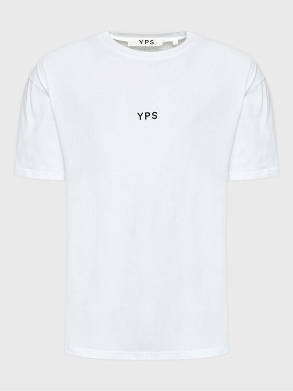 Young Poets Society Young Poets Society Тишърт Calls Nik 107532 Бял Regular Fit