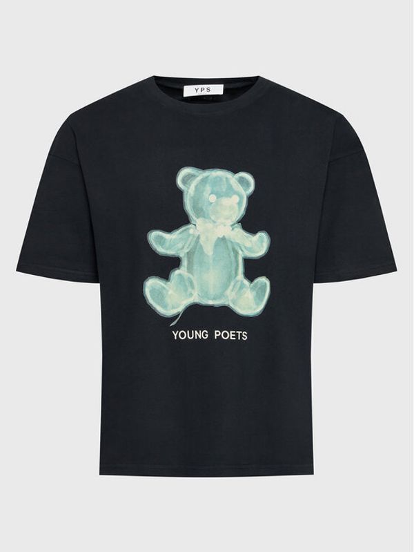 Young Poets Society Young Poets Society Тишърт Teddy 0000301129141 Черен Regular Fit