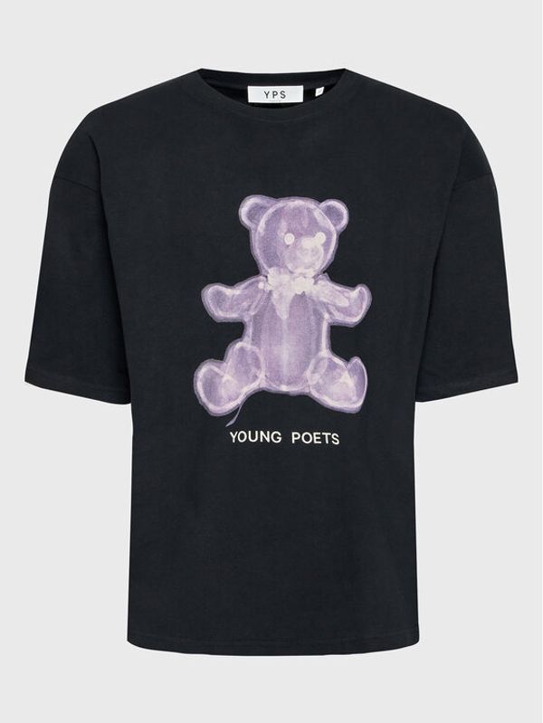 Young Poets Society Young Poets Society Тишърт Teddy 107683 Черен Regular Fit