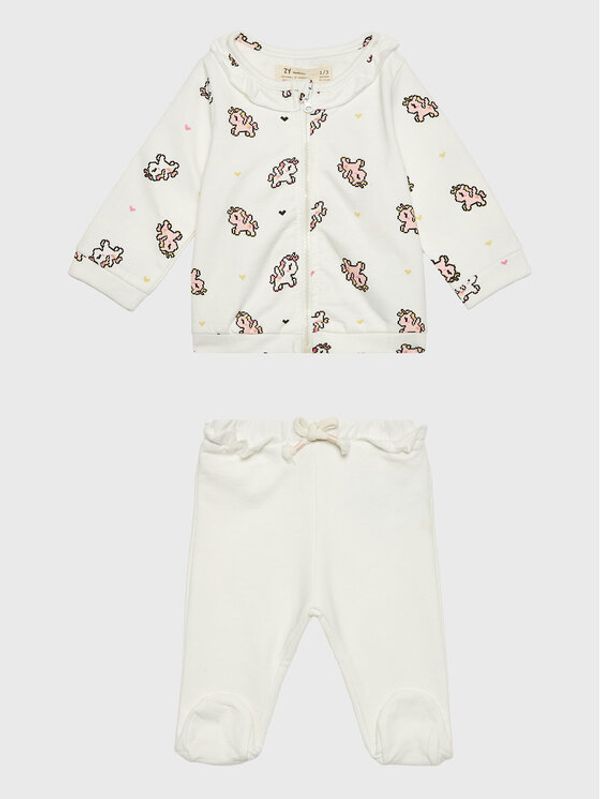 Zippy Zippy Анцуг 22W-8900ZT Бял Regular Fit