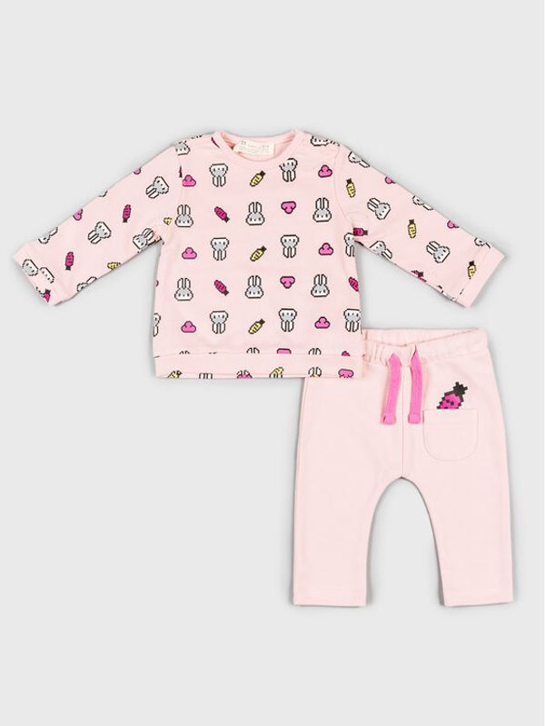 Zippy Zippy Анцуг 22W-8901ZT Розов Regular Fit