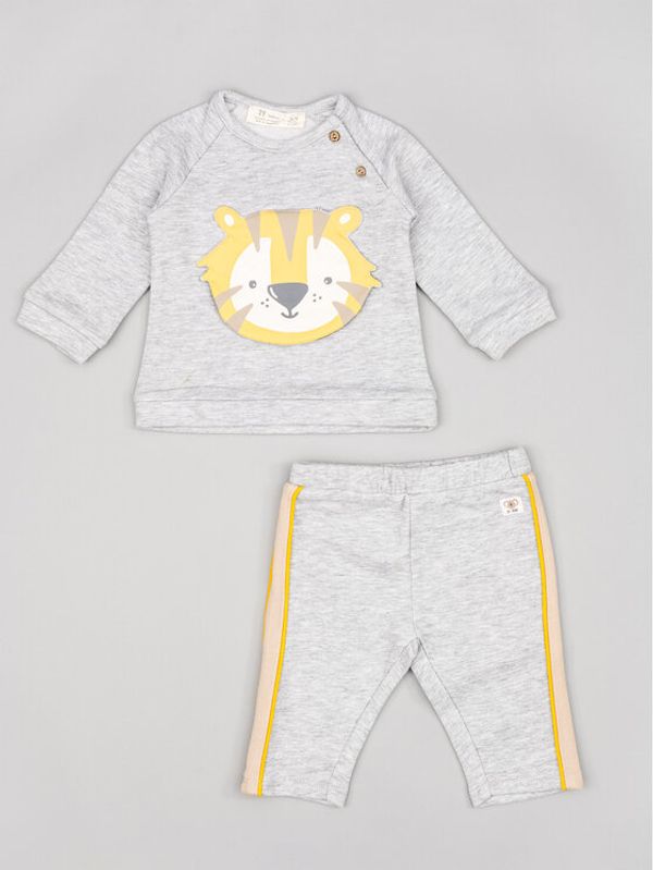 Zippy Zippy Анцуг ZNBAP0601 23001 Сив Regular Fit