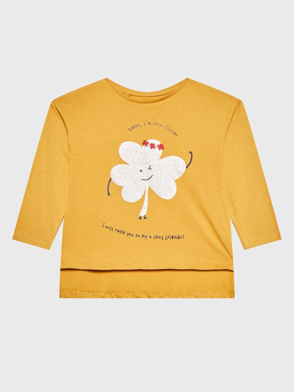 Zippy Zippy Блуза 226-1906ZT Жълт Regular Fit