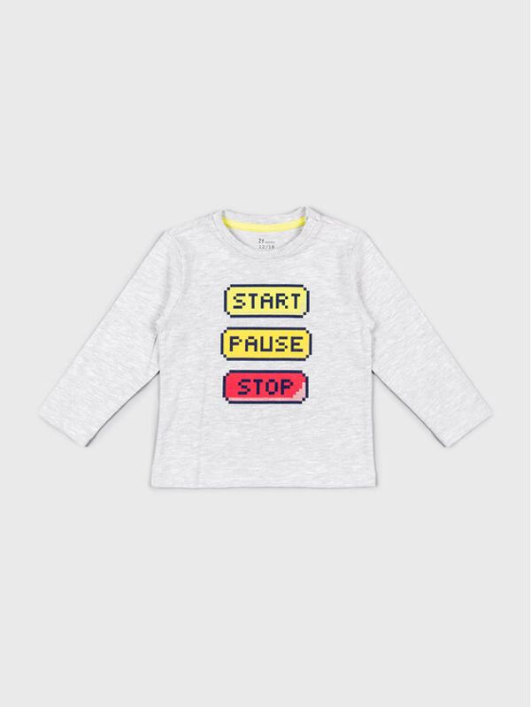 Zippy Zippy Блуза 227-1900ZT Сив Regular Fit