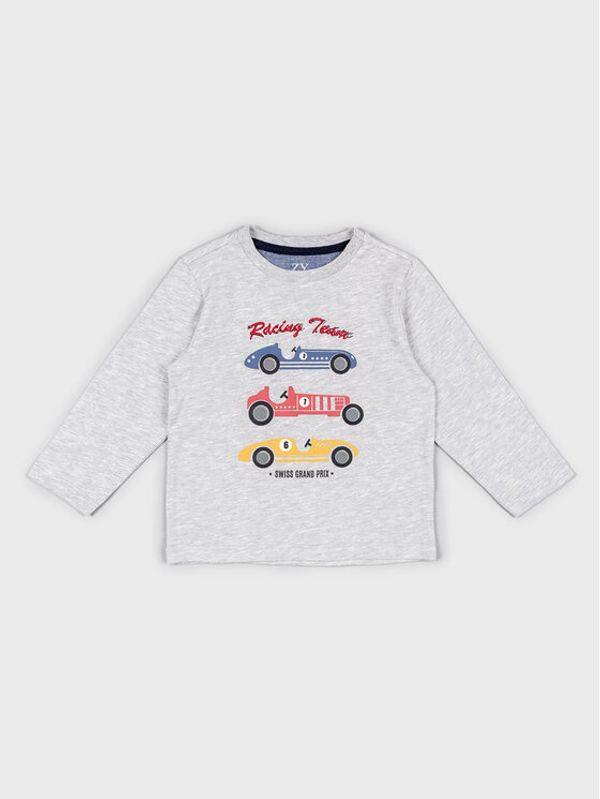 Zippy Zippy Блуза 227-1916ZT Сив Regular Fit