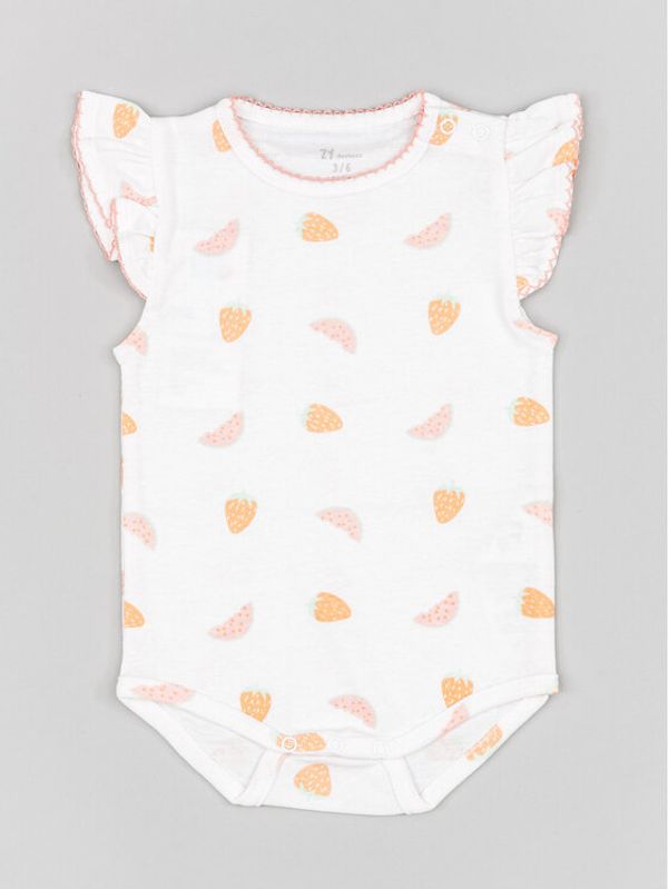 Zippy Zippy Детско боди ZNGAP0304 23006 Екрю Regular Fit