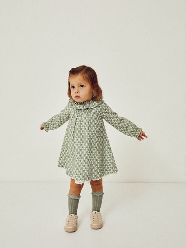 Zippy Zippy Ежедневна рокля 228-7910ZT Зелен Regular Fit