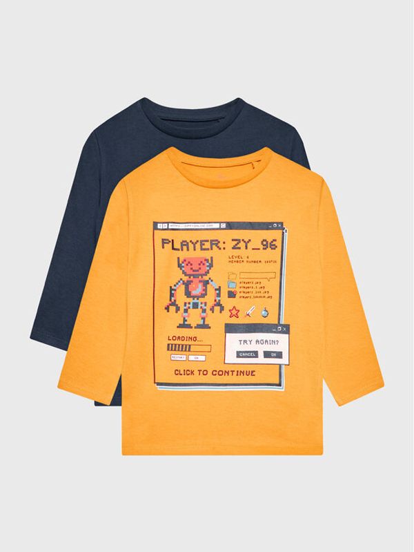 Zippy Zippy Комплект 2 блузи 225-1902ZT Цветен Regular Fit