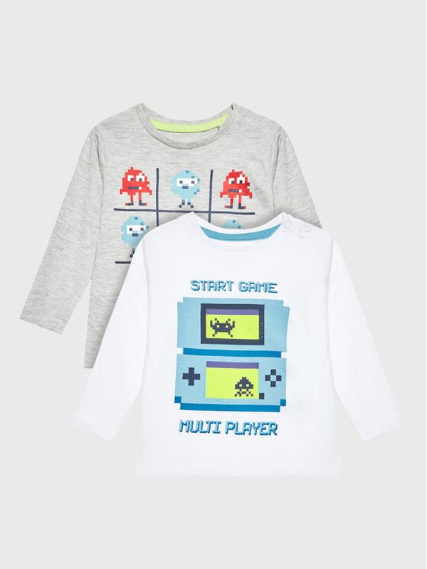 Zippy Zippy Комплект 2 блузи 227-1901ZT Цветен Regular Fit