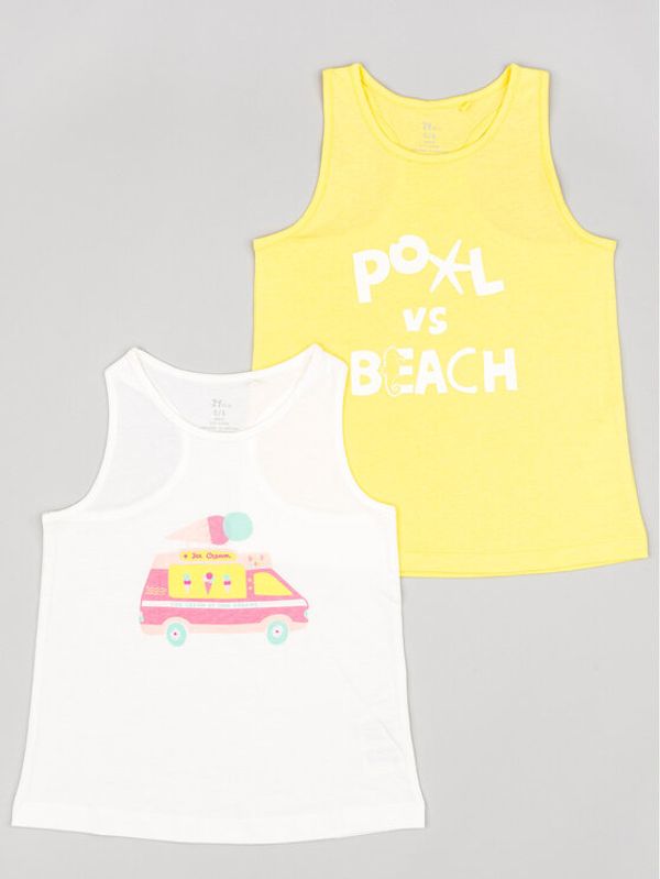 Zippy Zippy Комплект 2 блузи без ръкави ZKGAP0303 23044 Цветен Regular Fit