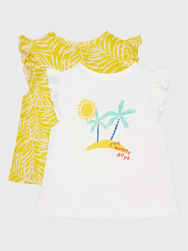 Zippy Zippy Комплект 2 блузи ZBGAP0303 23027 Цветен Regular Fit