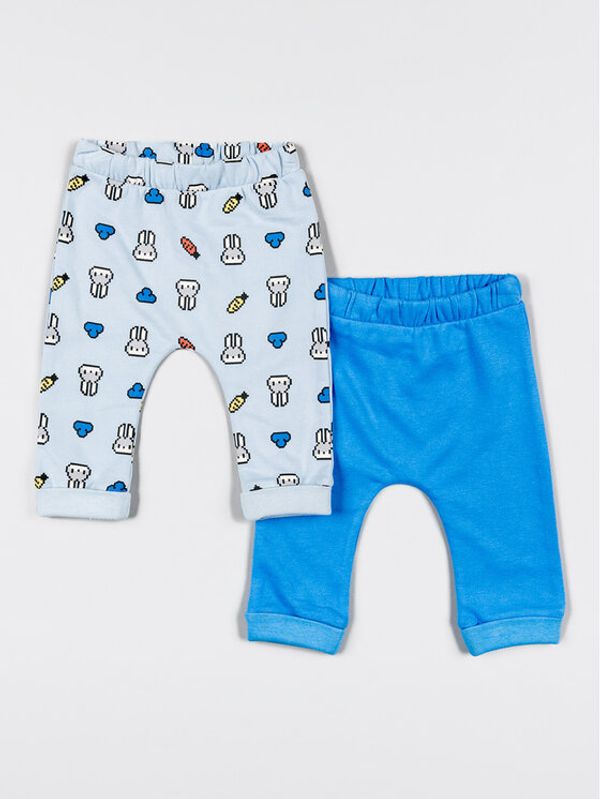 Zippy Zippy Комплект 2 чифта панталони 22V-6904ZT Син Regular Fit