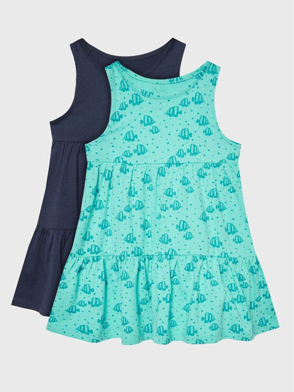 Zippy Zippy Комплект 2 рокли ZKGAP0501 23030 Цветен Regular Fit