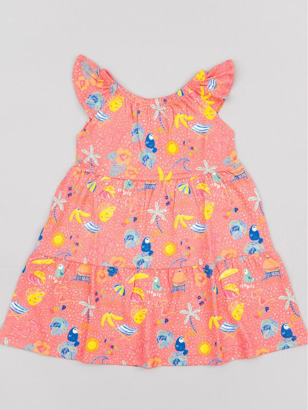 Zippy Zippy Лятна рокля ZBGAP0501 23010 Розов Regular Fit