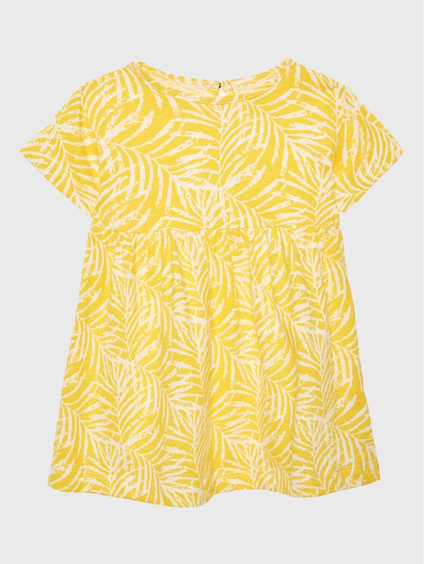 Zippy Zippy Лятна рокля ZBGAP0501 23017 Жълт Regular Fit