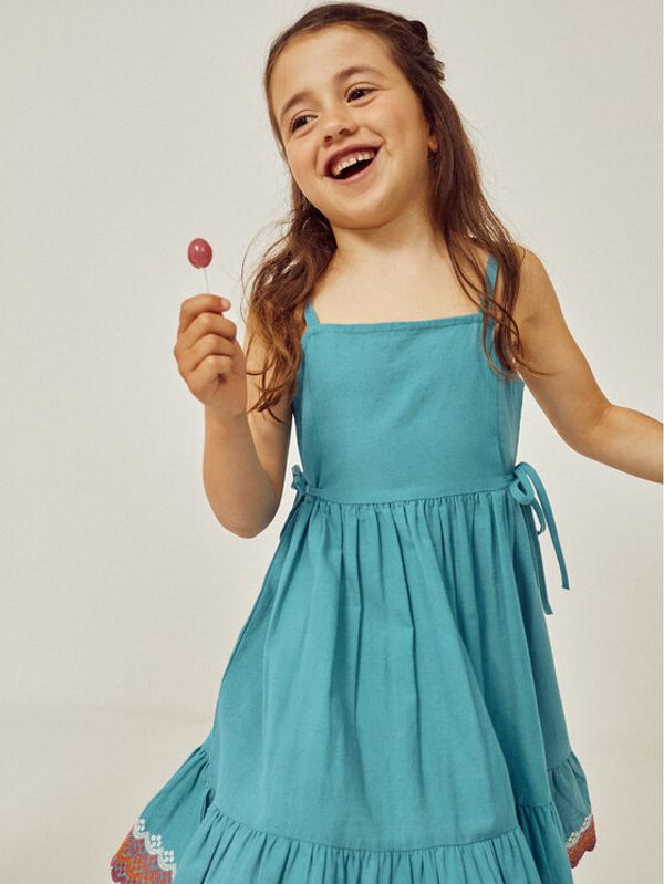 Zippy Zippy Лятна рокля ZKGAP0501 23018 Син Regular Fit