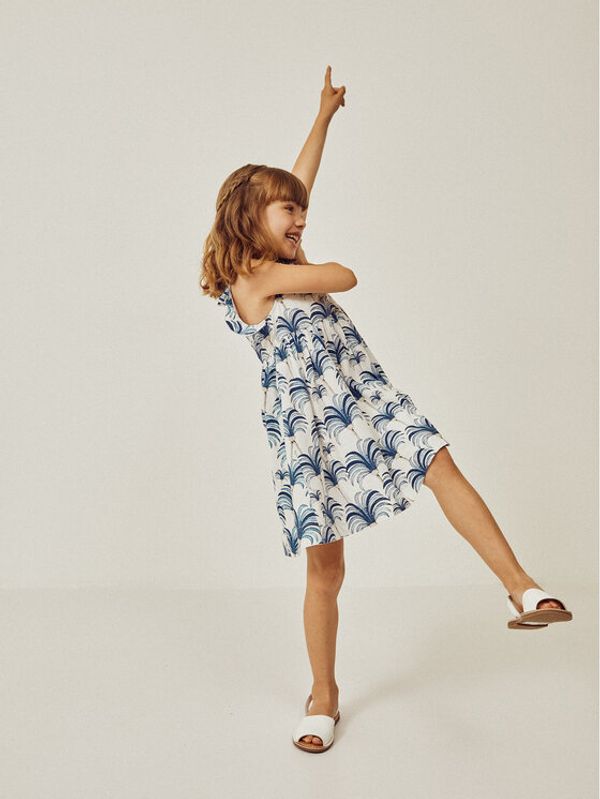 Zippy Zippy Лятна рокля ZKGAP0501 23027 Син Regular Fit