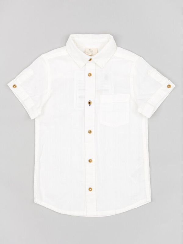 Zippy Zippy Риза ZKBAP0302 23016 Бял Regular Fit