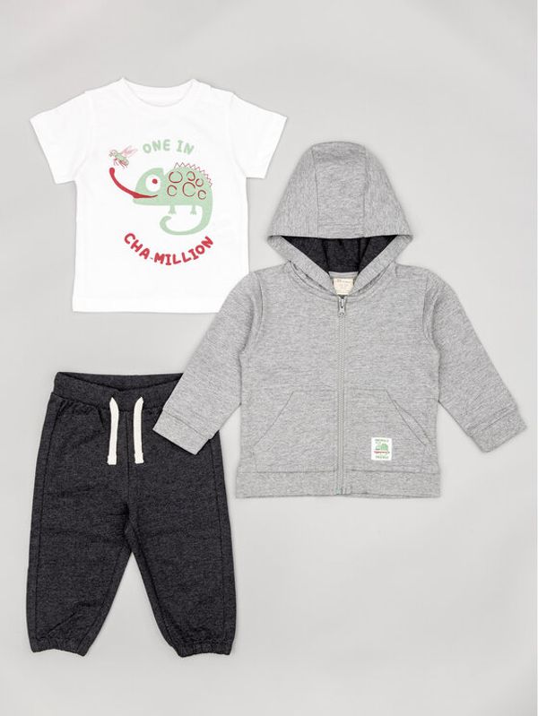 Zippy Zippy Спортен екип ZBBAP0601 23002 Сив Regular Fit