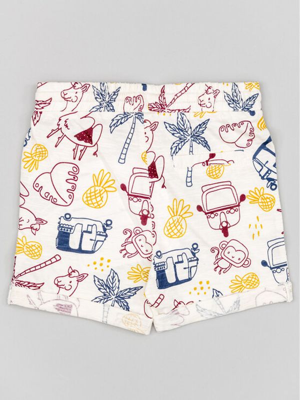 Zippy Zippy Спортни шорти ZBBAP0402 23018 Бежов Regular Fit