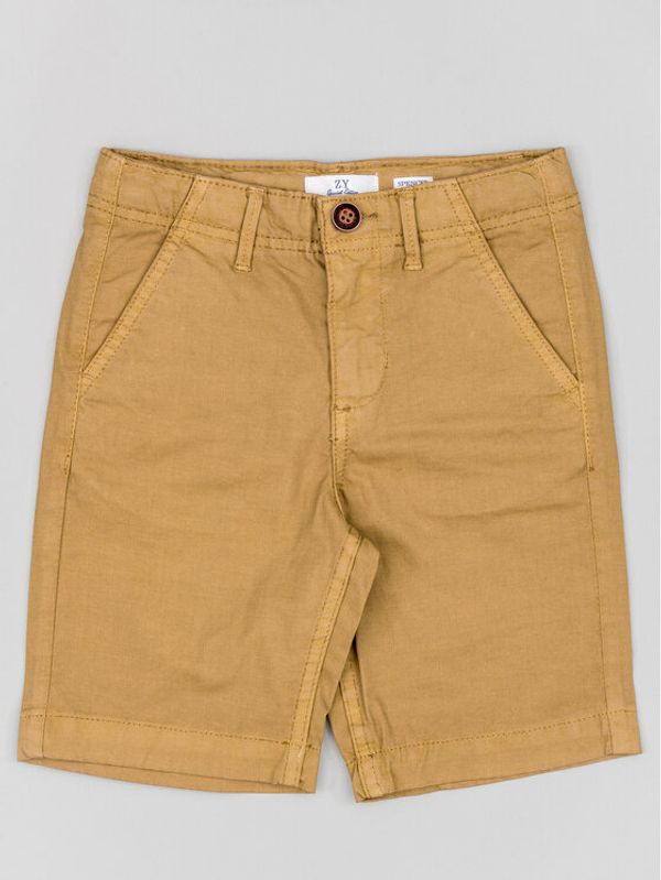 Zippy Zippy Текстилни панталони ZKBAP0402 23039 Бежов Regular Fit