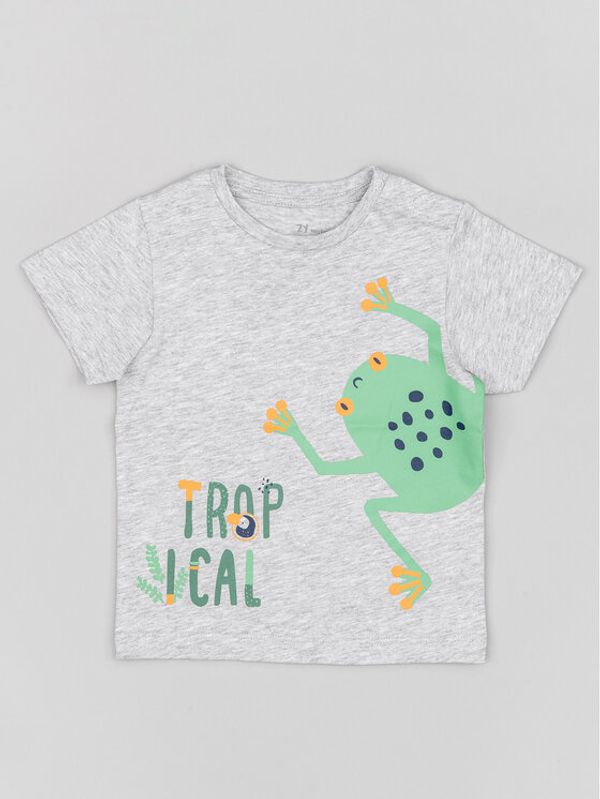 Zippy Zippy Тишърт ZBBAP0303 23009 Сив Regular Fit