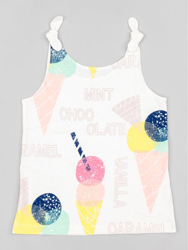 Zippy Zippy топ ZKGAP0303 23037 Бял Regular Fit