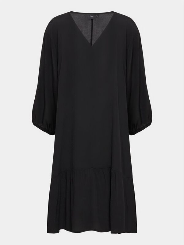 Zizzi Zizzi Ежедневна рокля V00057I Черен Regular Fit