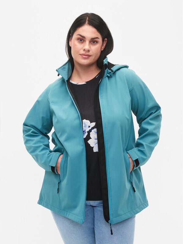 Zizzi Zizzi Преходно яке CA61168B Син Regular Fit