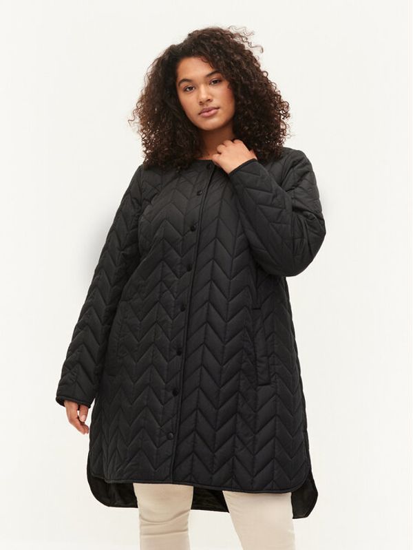 Zizzi Zizzi Преходно яке M61127B Черен Regular Fit